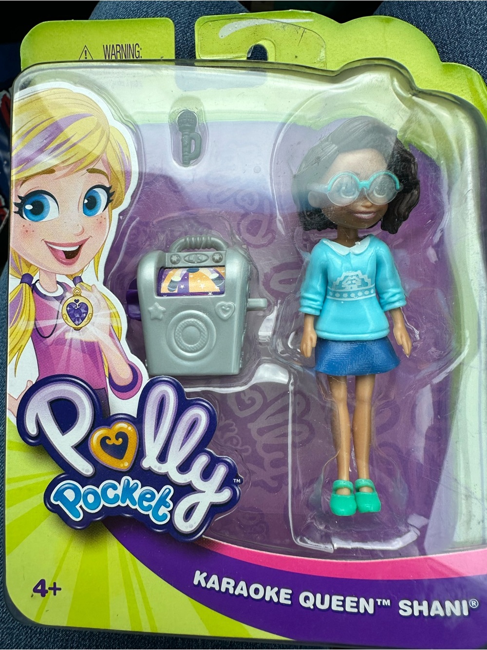 Mattel Polly Pocket Karaoke Queen Shani Doll African American 3.5 Inches Tall